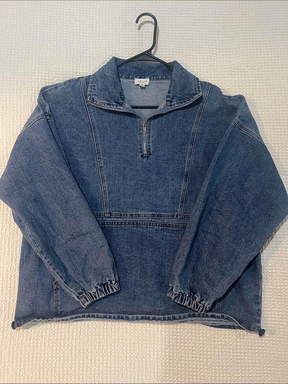 Le Lis Denim Medium Blue Pullover
